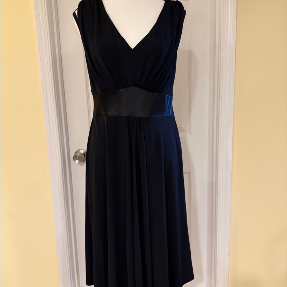 Ronni Nicole Black Sleeveless Dress